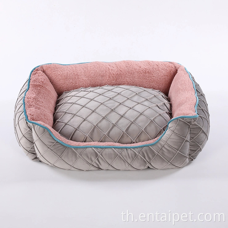 Lisi Velvet Pet Pet Bed Wholesale Custom Felt Dog House